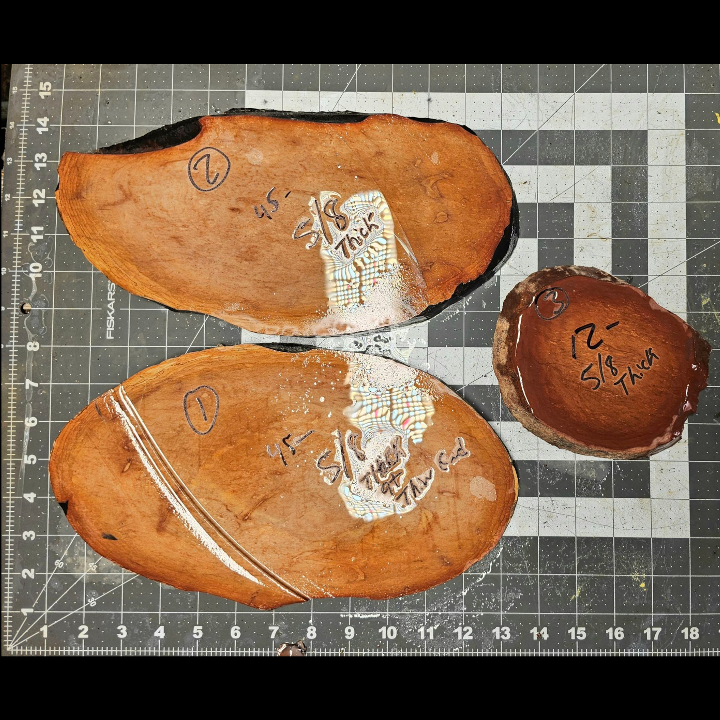 Page 1 Buffalo River Percussion Slabs, Heat Treated Flintknapping Slabs