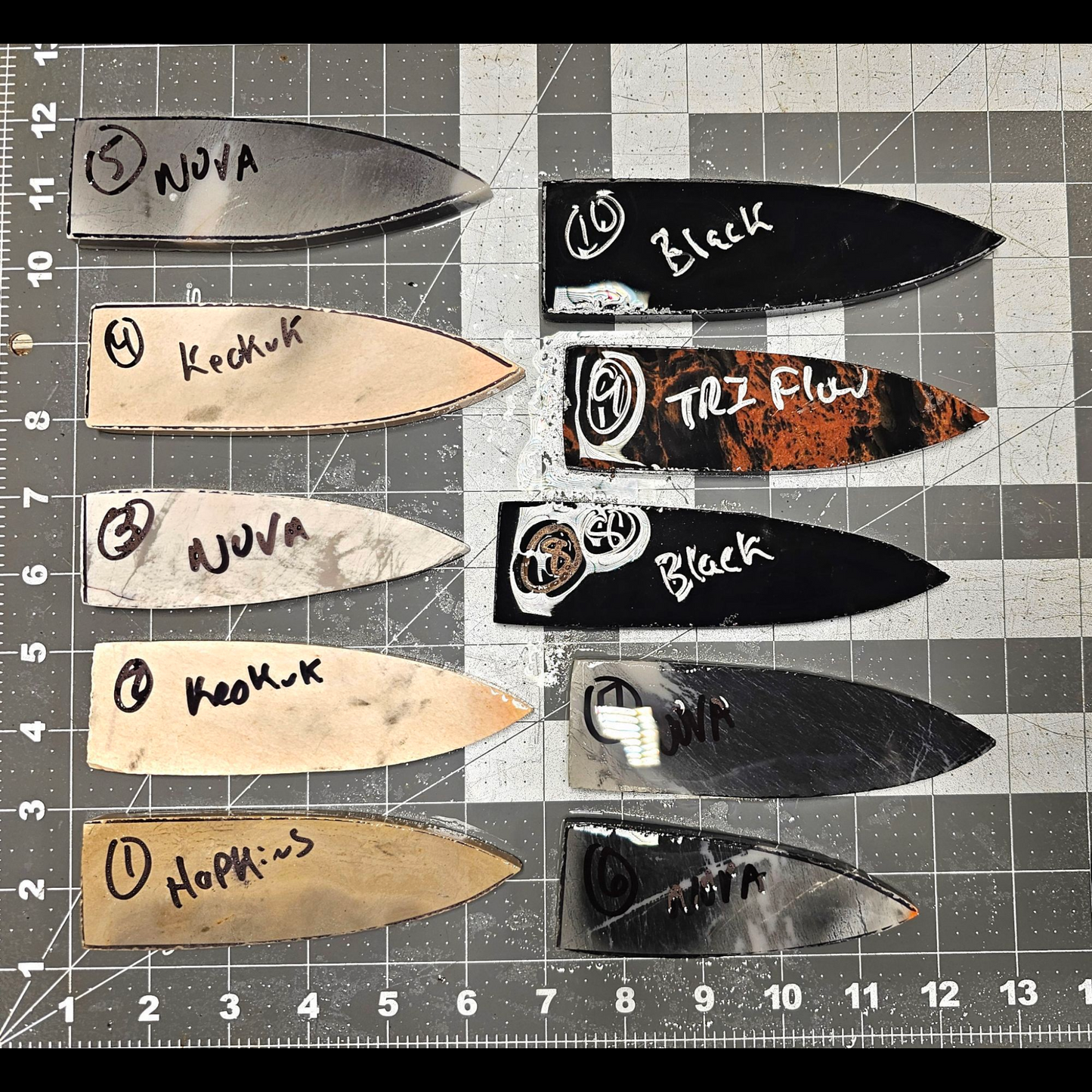 Page 1 Dalton Preforms, Flintknapping Slabs.