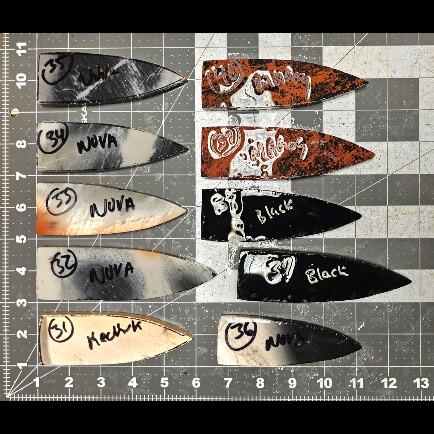 Page 4 Dalton Preforms, Flintknapping Slabs.