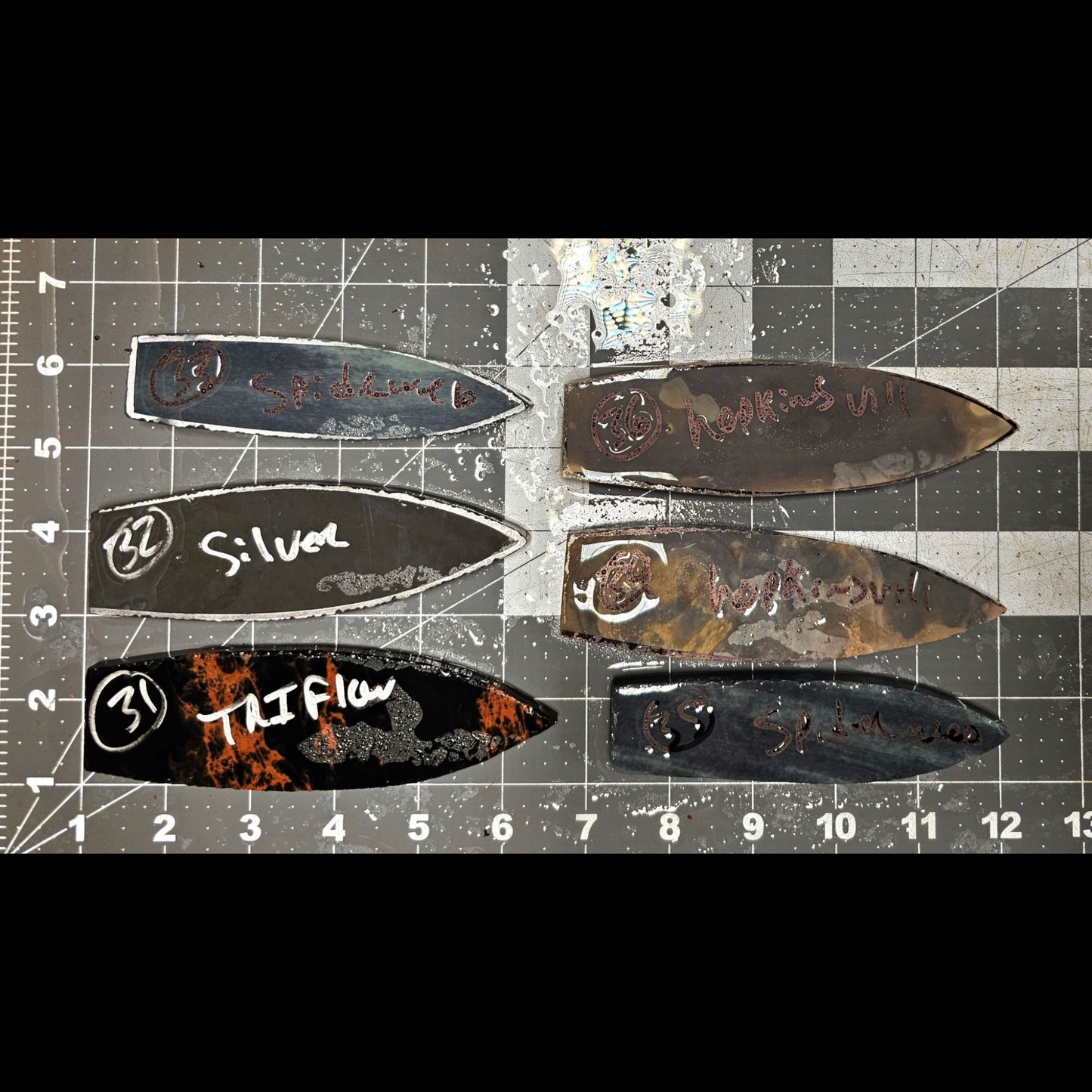 Page 4 Agate Basin Preforms,Flintknapping Slabs.