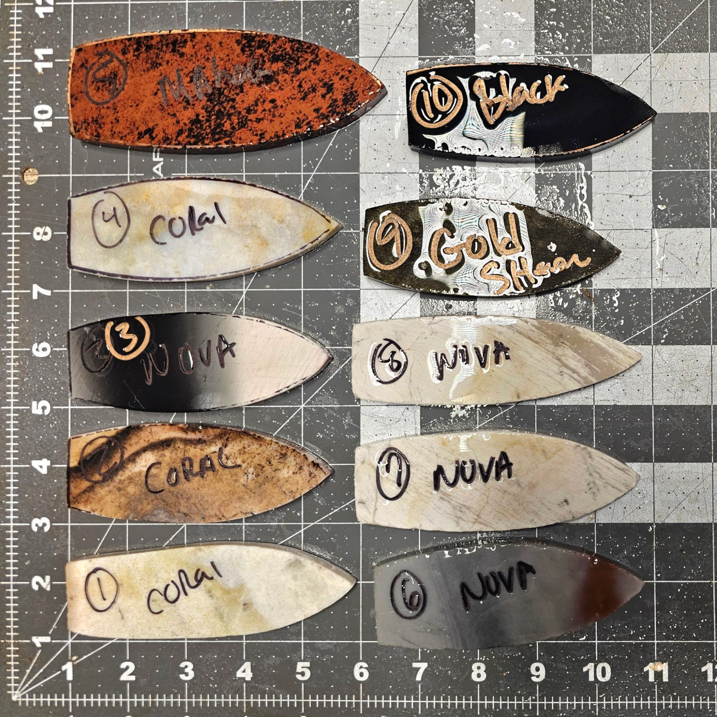 Page 1 Clovis Preforms,Flintknapping Slabs.