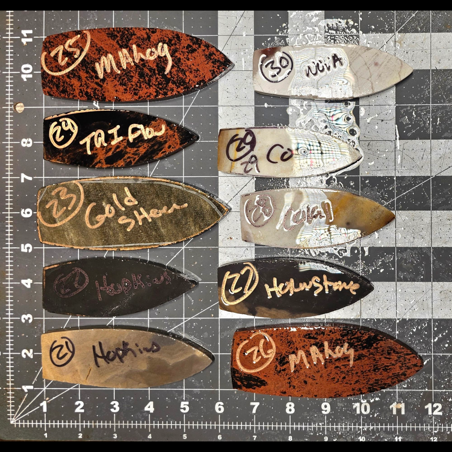 Page 3 Clovis Preforms,Flintknapping Slabs.