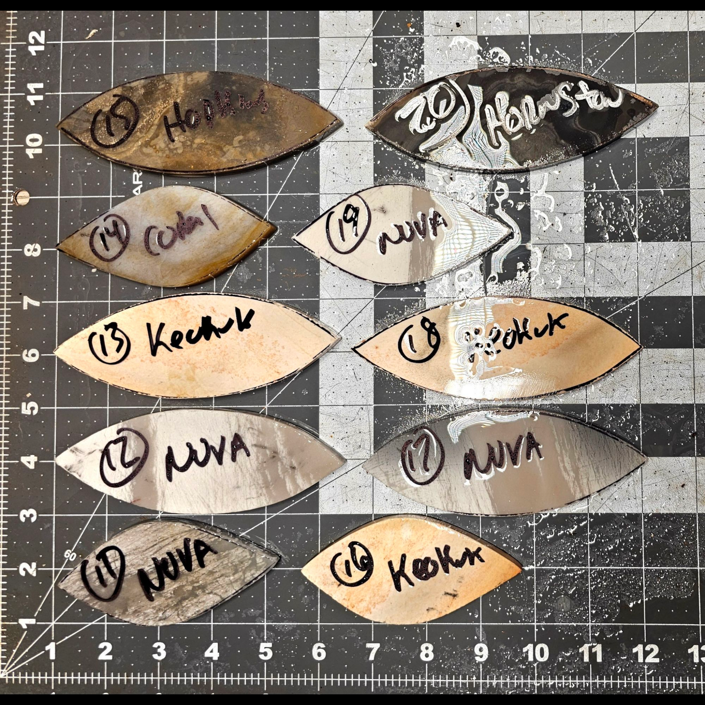 Page 2 TurkeyTail , Perform, Flintknapping Slabs.