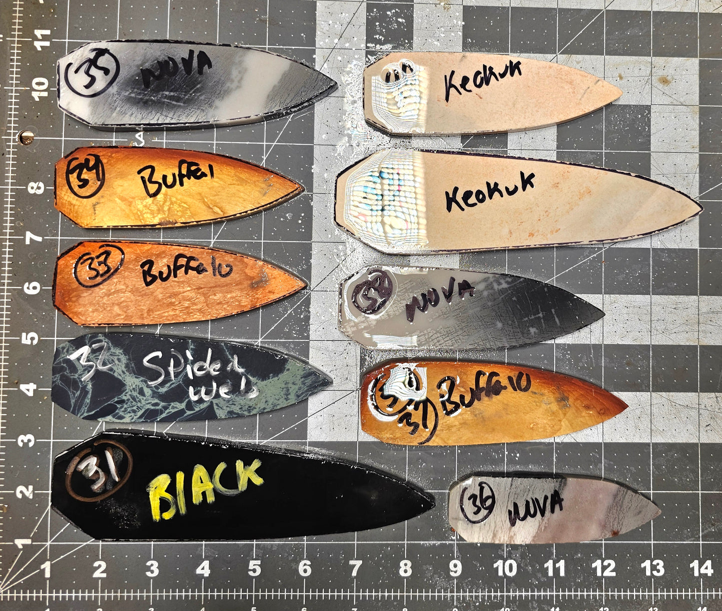 Page 4 Dovetail Preforms,Flintknapping Slabs.