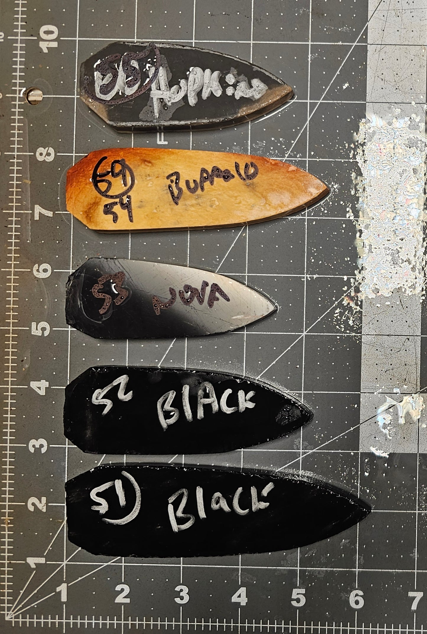 Page 6 Dovetail Preforms,Flintknapping Slabs.