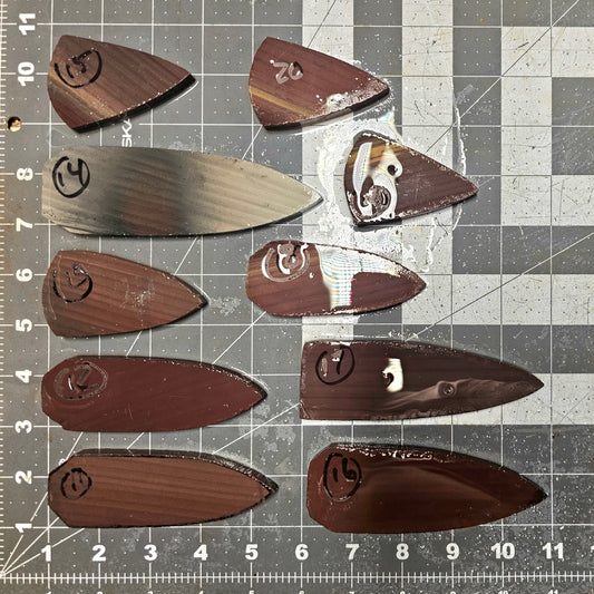 Page 2 Porcelainite Preforms,Flintknapping Slabs.