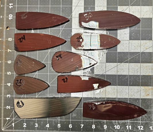 Page 3 Porcelainite Preforms,Flintknapping Slabs.