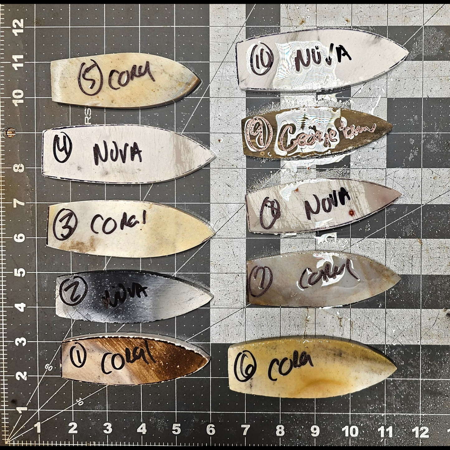 Page 1 Clovis Preforms,Flintknapping Slabs.