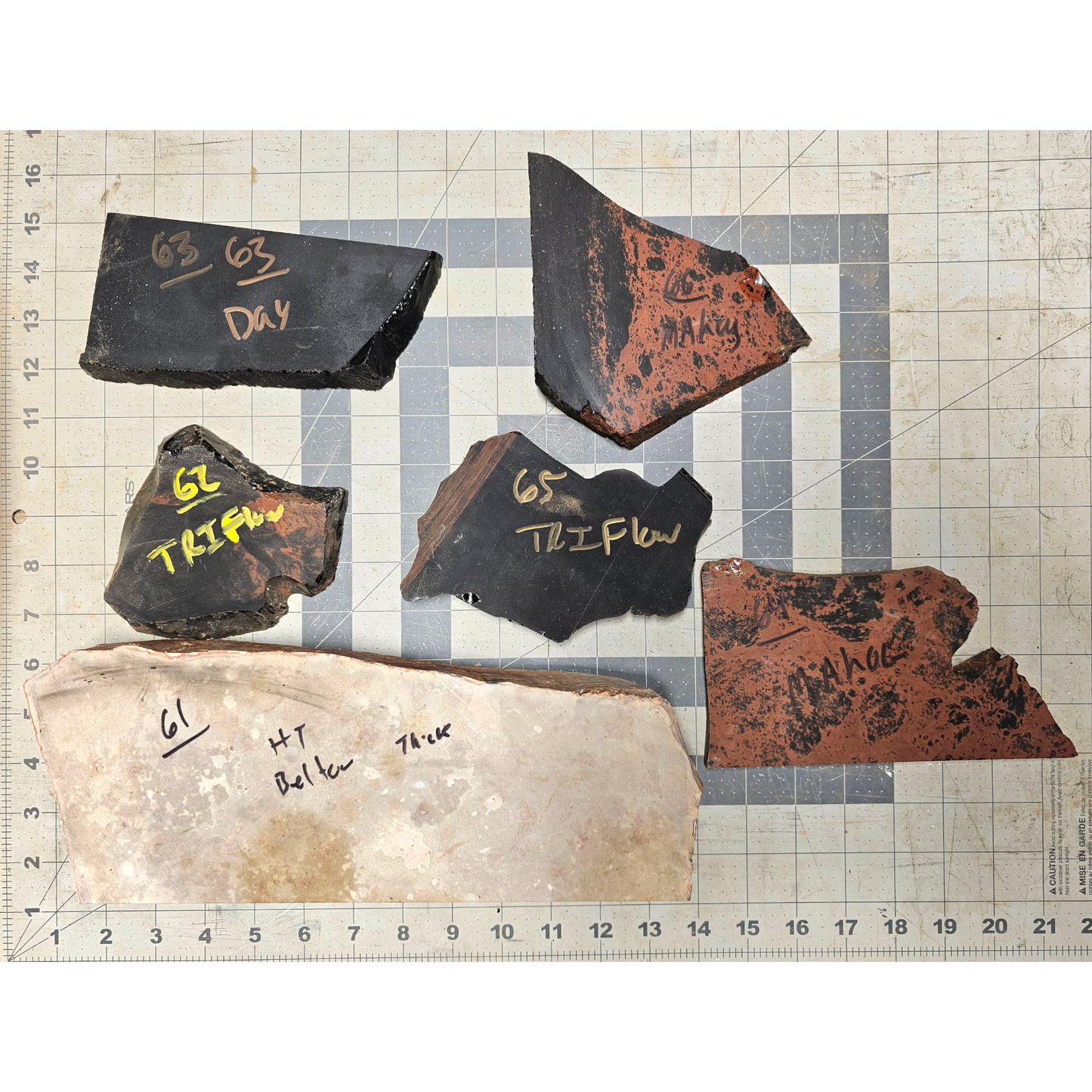 Page 11 Percussion Slabs, Flintknapping Percussion Slabs