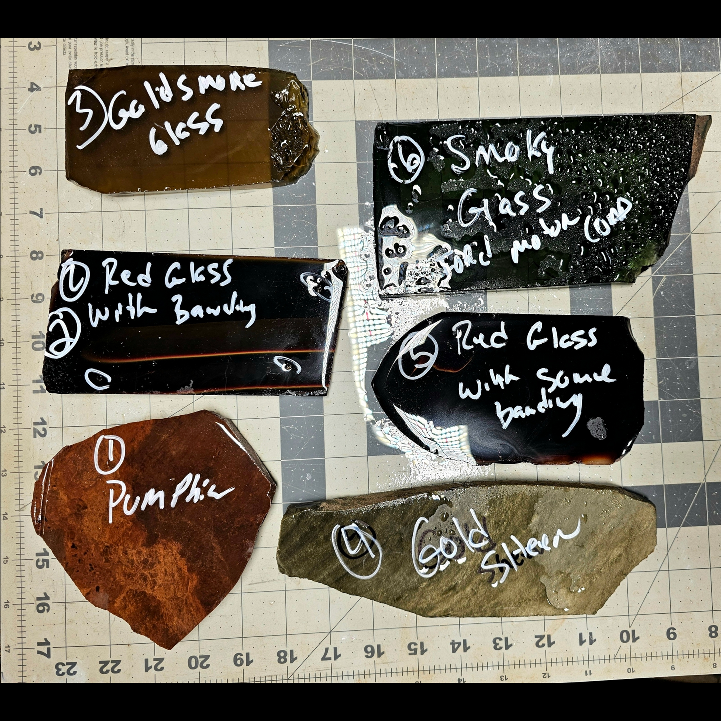 Page 1 Percussion Slabs, Flintknapping Percussion Slabs