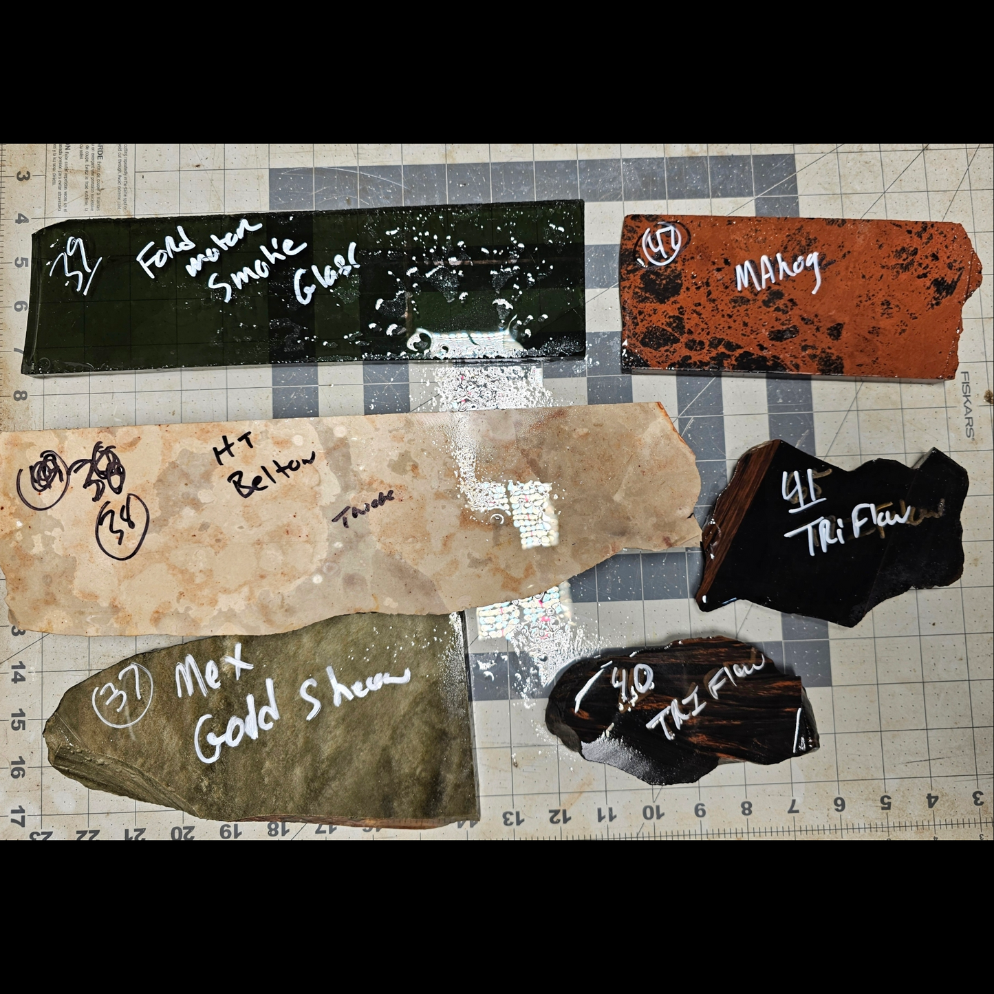 Page 7 Percussion Slabs, Flintknapping Percussion Slabs