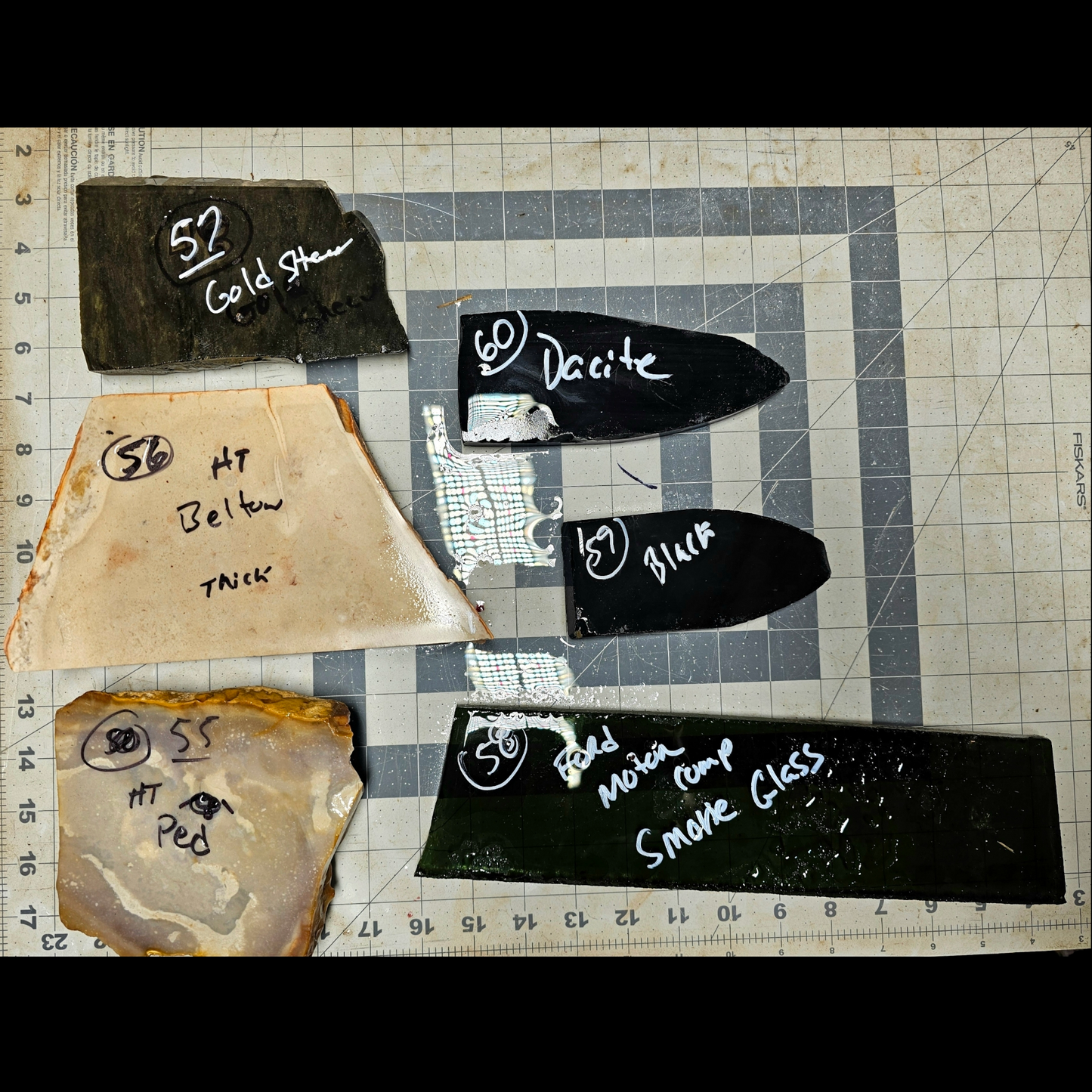 Page 10 Percussion Slabs, Flintknapping Percussion Slabs