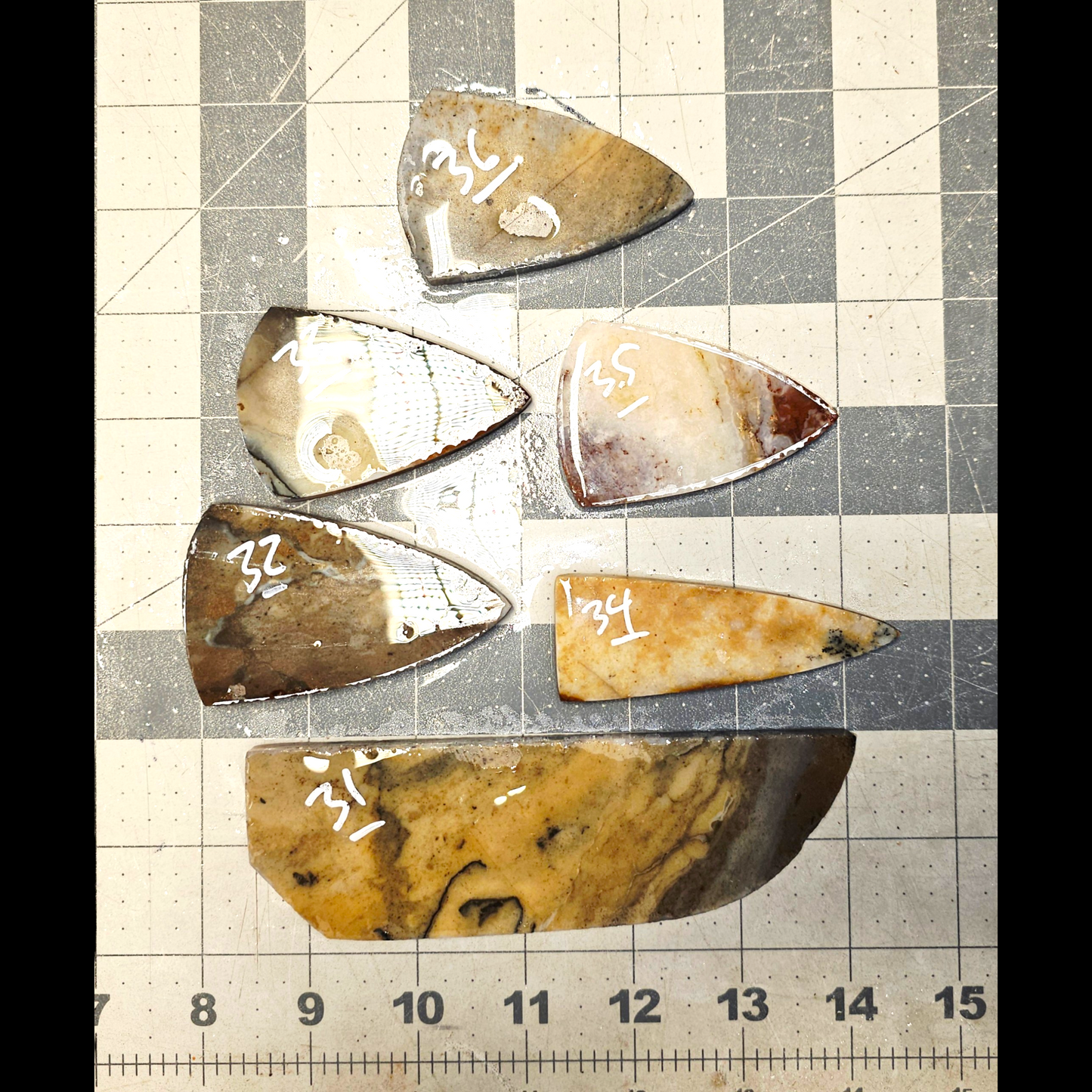 Page 4, Amethyst Sage Preforms,Flintknapping Slabs.