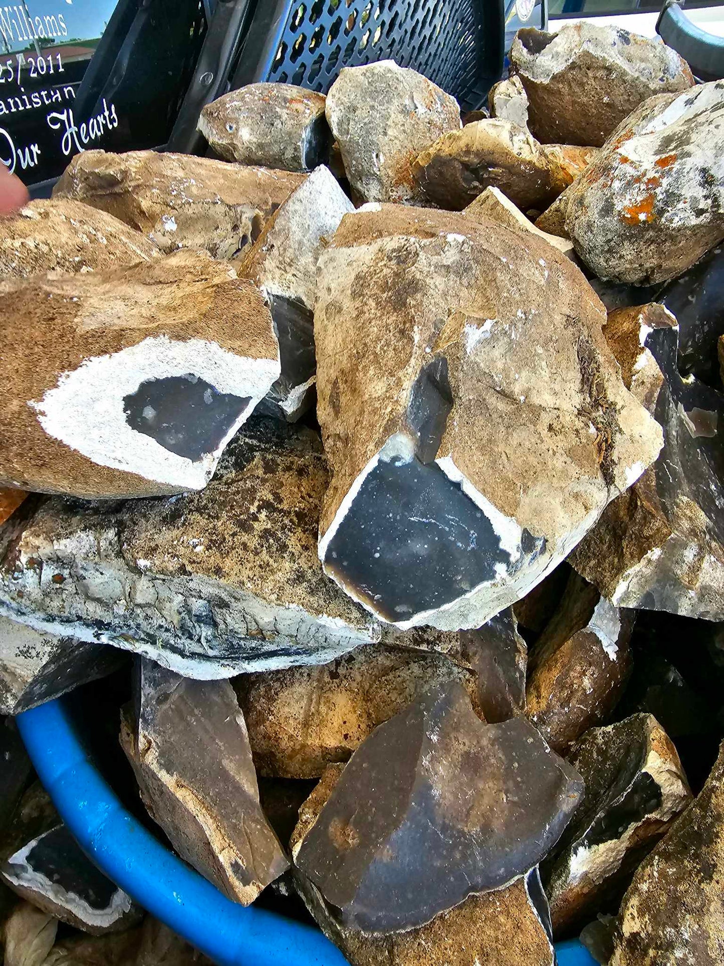 20+ Pounds Raw Texas Root Beer Flint, High Grade Flint, Flintknapping, Lapidary