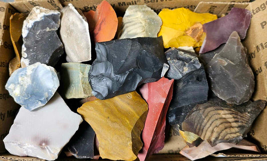 3+ LBS Rock Tumbling, Multi Colored Jaspers, Aggets, and Cherts