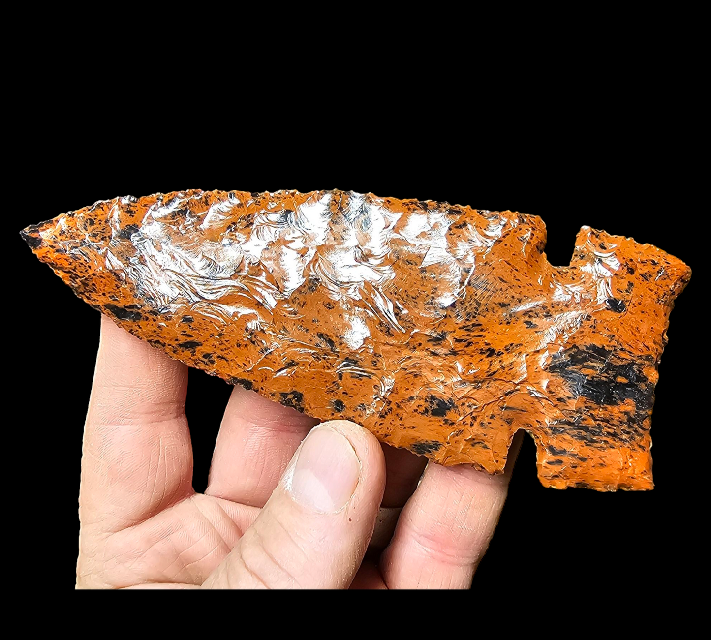 Mahogany Obsidian Percussion Slabs, Flintknapping Slabs 5" minimum order