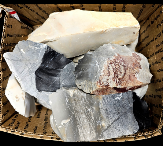 Heat Treated Novaculite Flint, High Grade Flint, Flintknapping, Lapidary