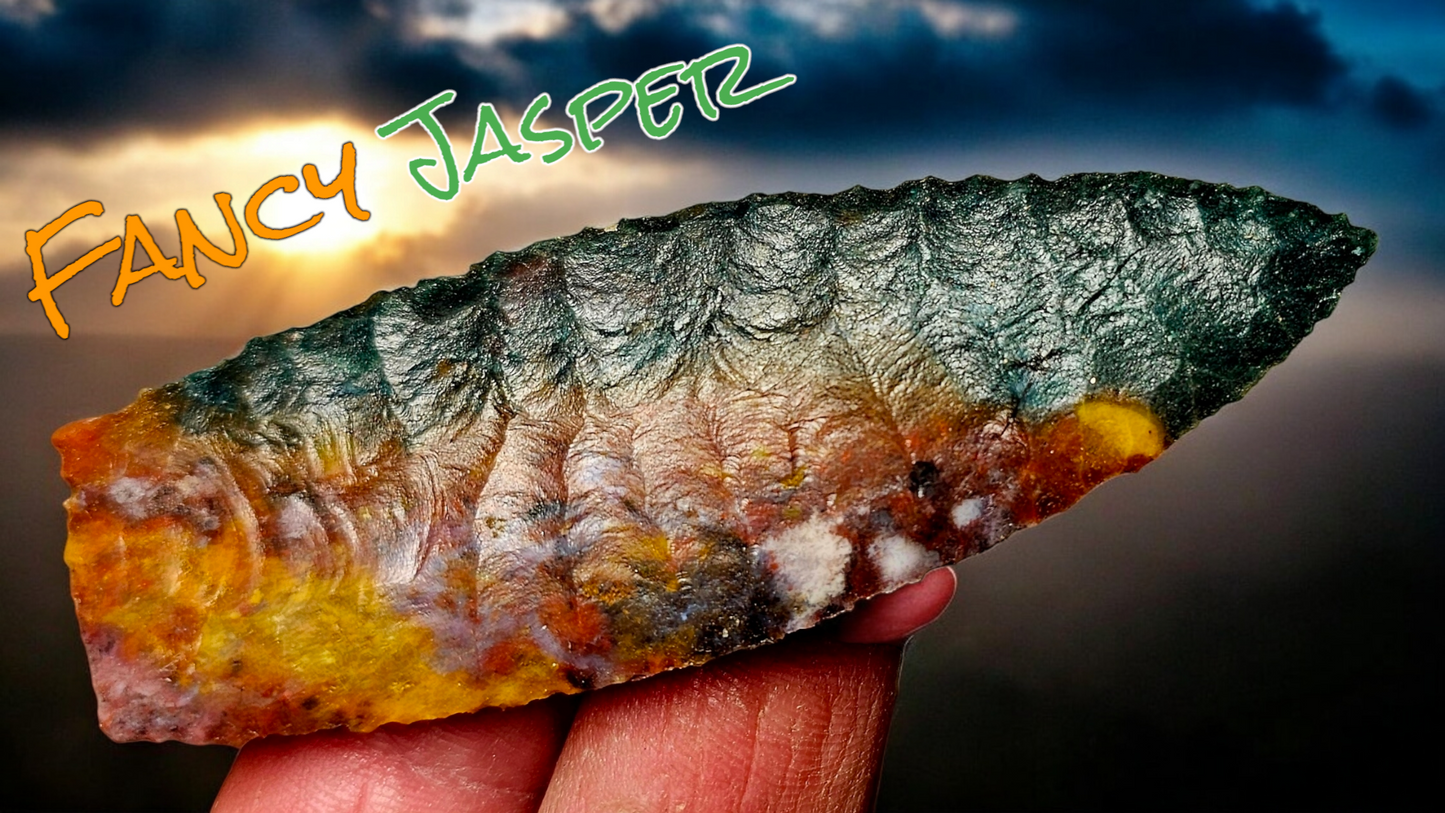 Page 1 Agate Basin, Beaver Lake Preforms,Flintknapping Slabs.