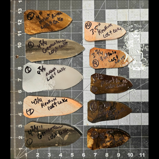Page 1 Lost Lake Preforms,Flintknapping Slabs.