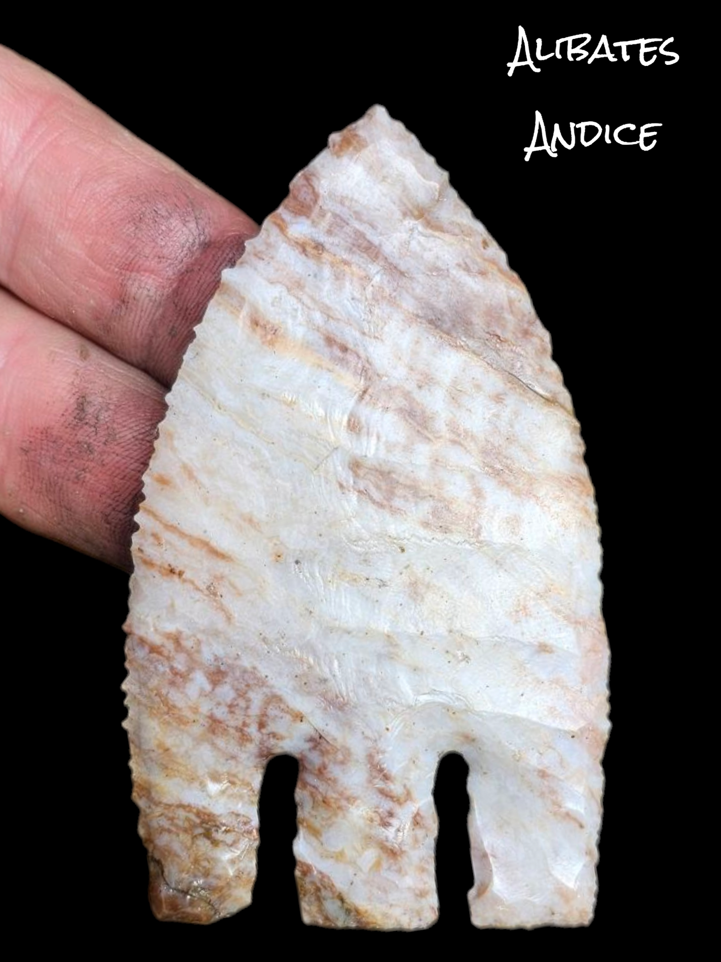 Page 5, Alibates Preforms,Flintknapping Slabs.