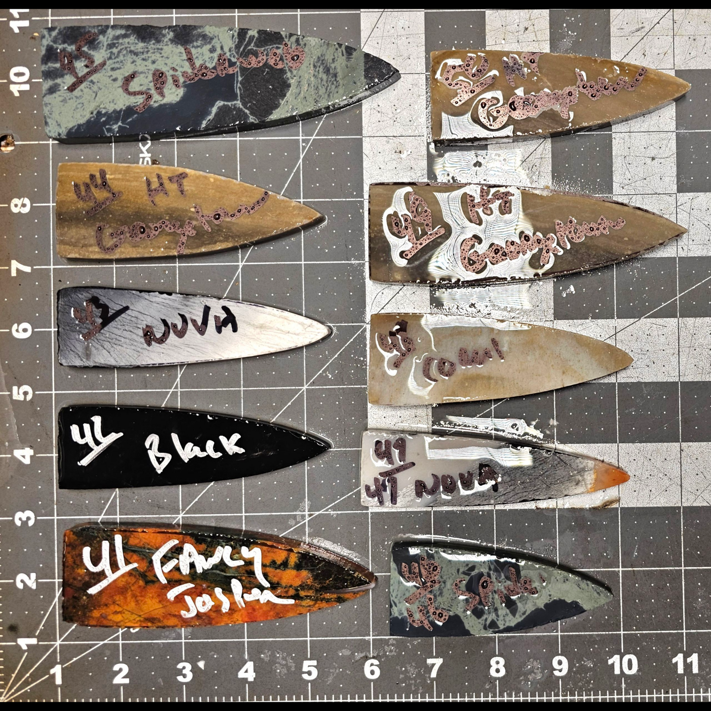 Page 5 Dalton Preforms, Flintknapping Slabs.