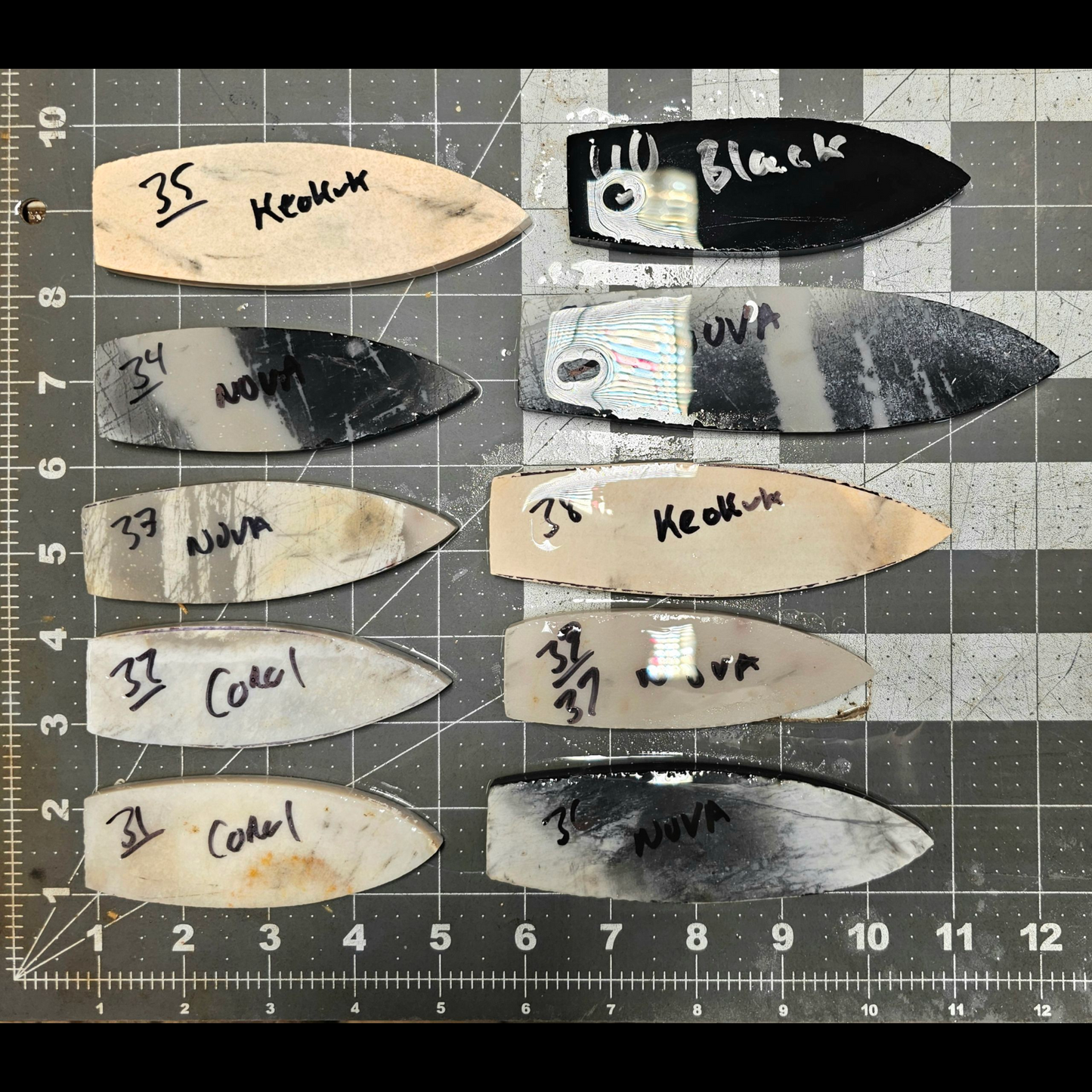Page 4 Clovis Preforms,Flintknapping Slabs.