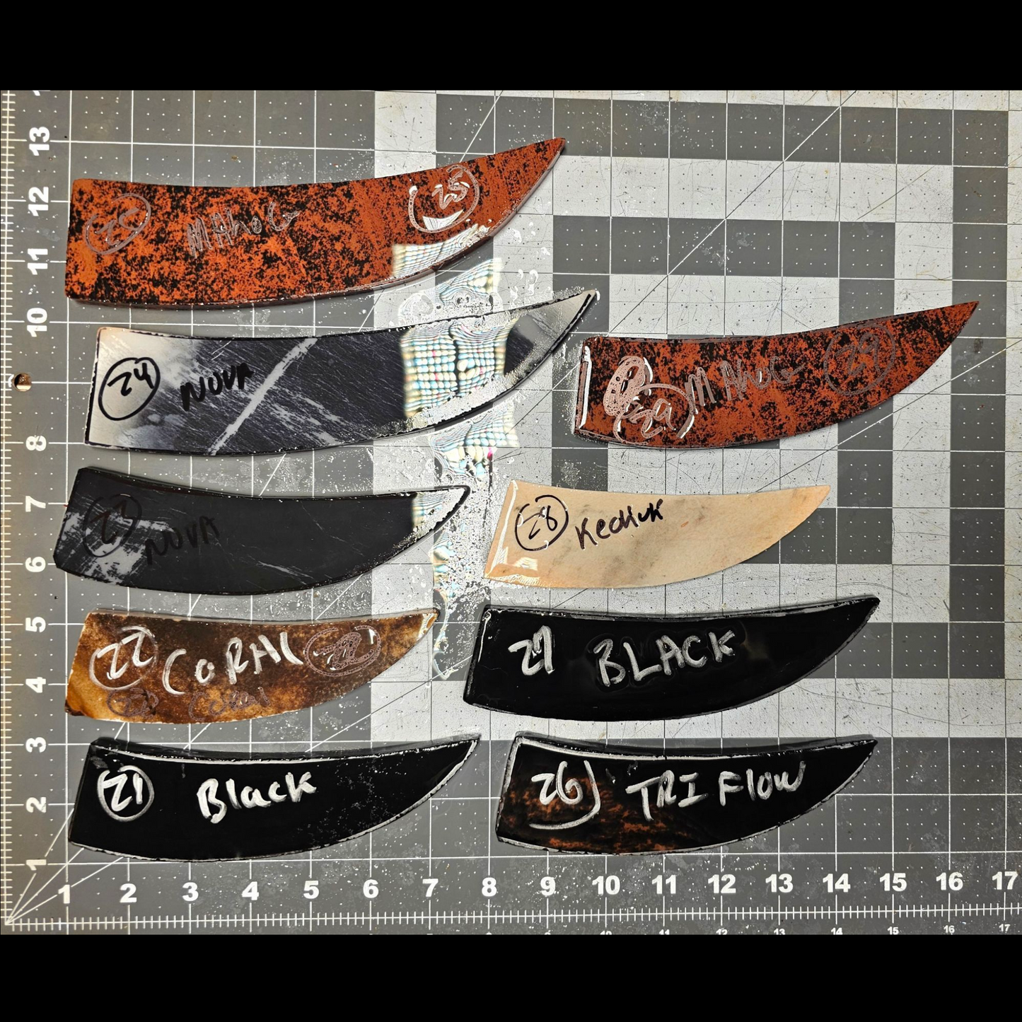 Page 3 Corner Tang, Preforms,Flintknapping Slabs.