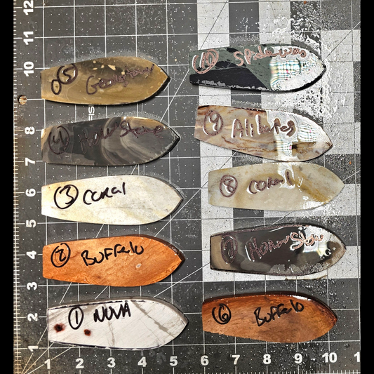 Page 1 Hell Gap, Perform, Flintknapping Slabs.