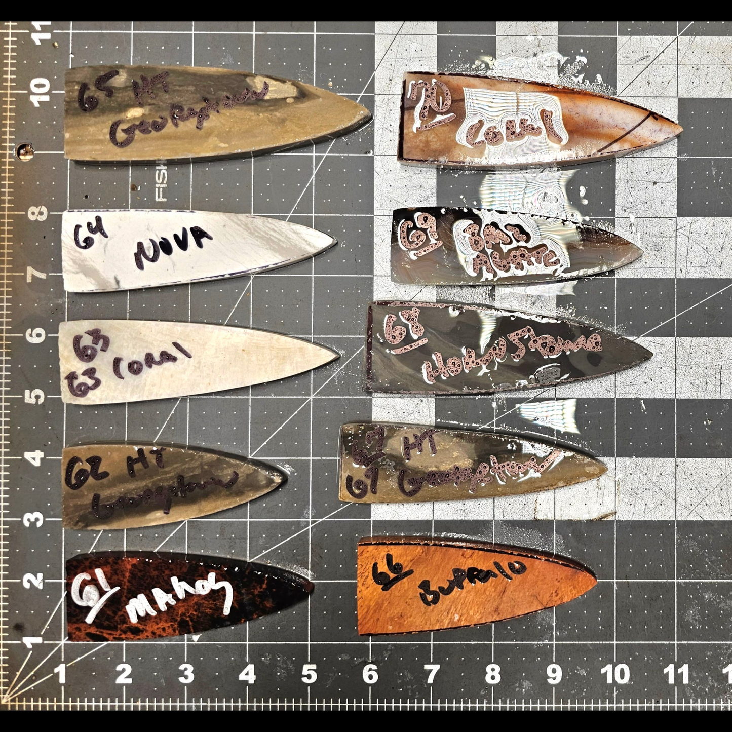 Page 7 Dalton Preforms, Flintknapping Slabs.