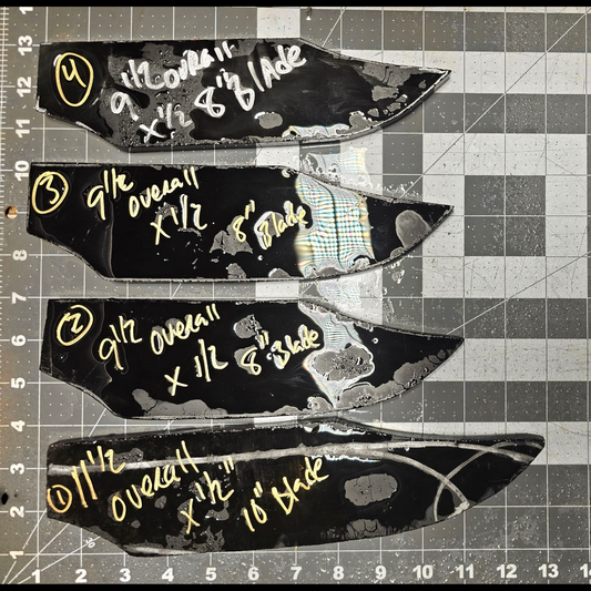 Page 1 Bowie Knife Preforms,Flintknapping Slabs.