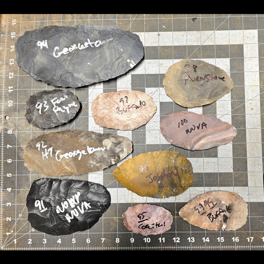 Page 10 Bifaces, Flintknapping Stone, Flint , Chert