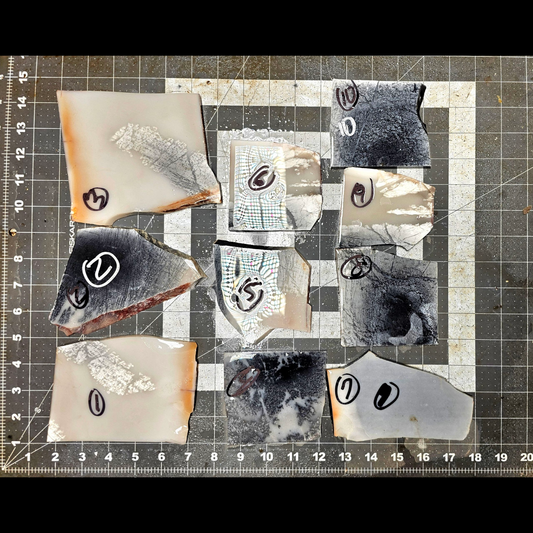 Page 1 Small Novaculite Slabs, Flintknapping Slabs.