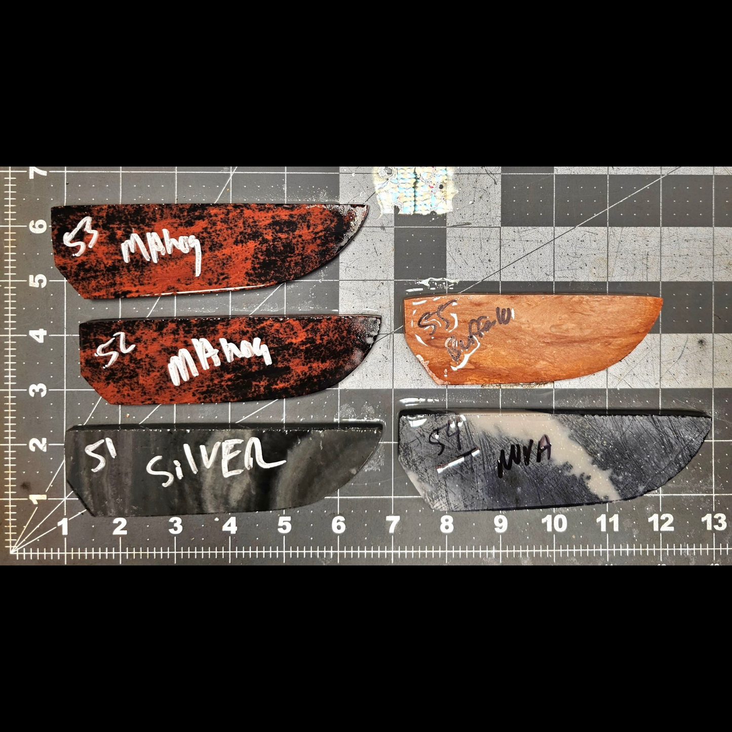 Page 6, Knife Blade Preforms,Flintknapping Slabs.