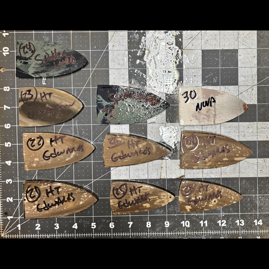 Page 3 Andice / Bell /Calf Creek Preforms,Flintknapping Slabs.