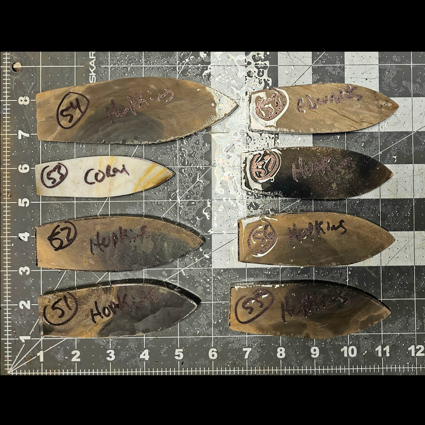 Page 6 Clovis Preforms,Flintknapping Slabs.