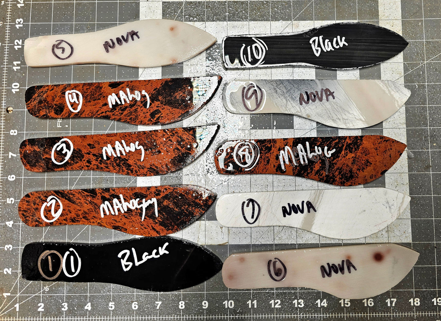 Page 1 Full Tang Knife Preforms,Flintknapping Slabs.