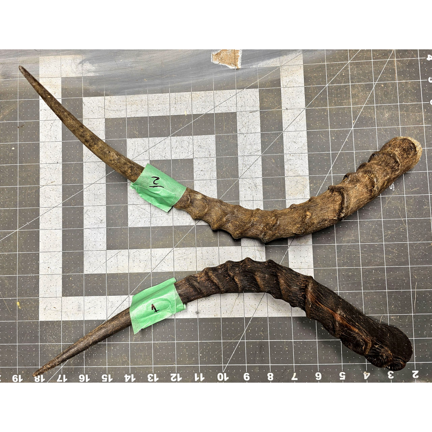 Page 1 Impala Horns, Impala Horn, Knife Handles