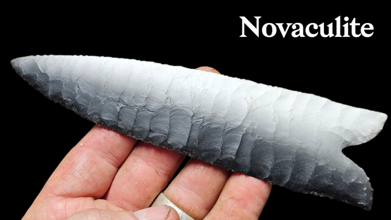 Page 7 Novaculite Preforms, Flintknapping Slabs.