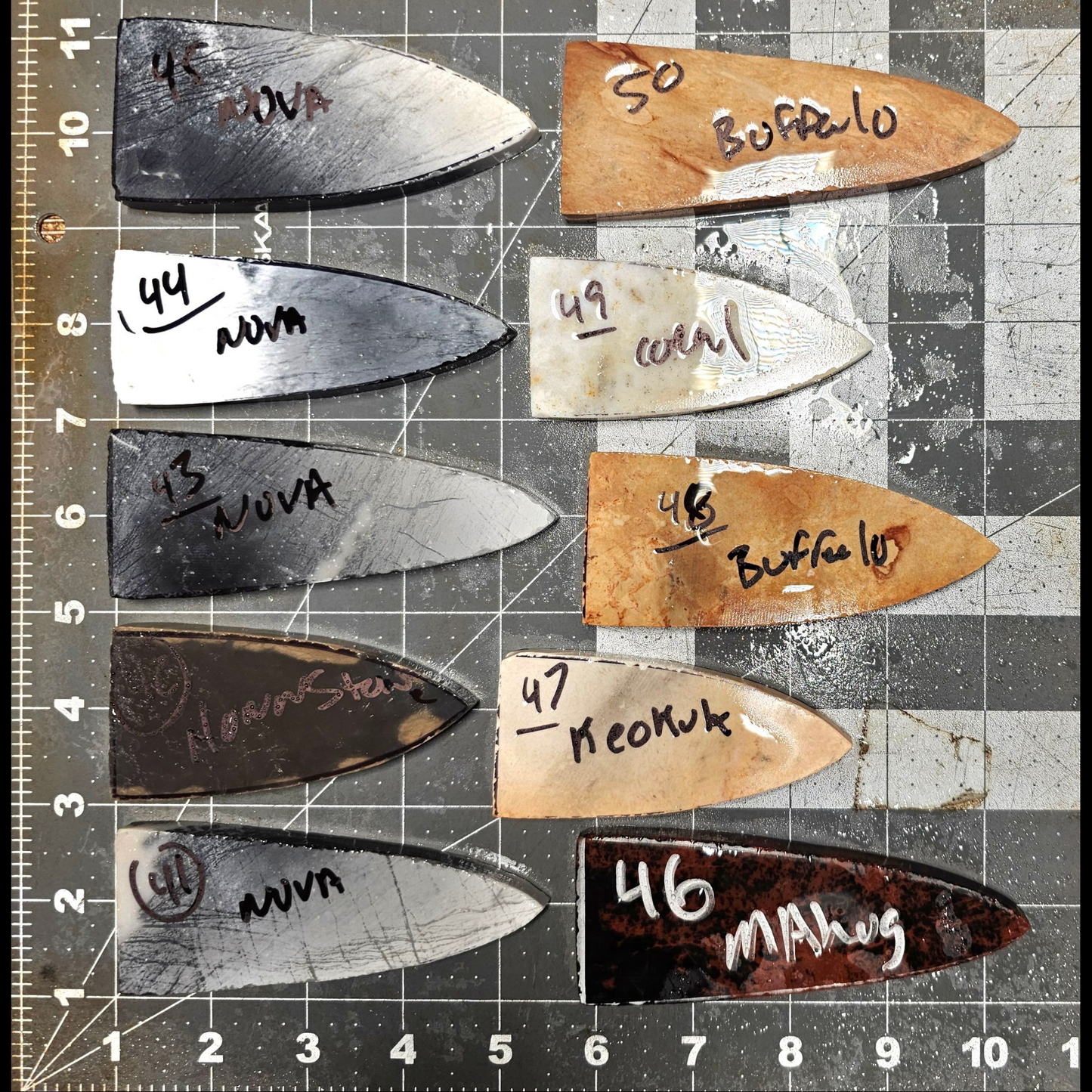 Page 5 Scottsbluff Preforms,Flintknapping Slabs.