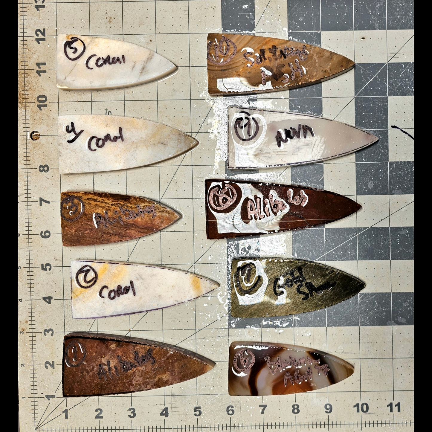 Page 1 Scottsbluff Preforms, Flintknapping Slabs.