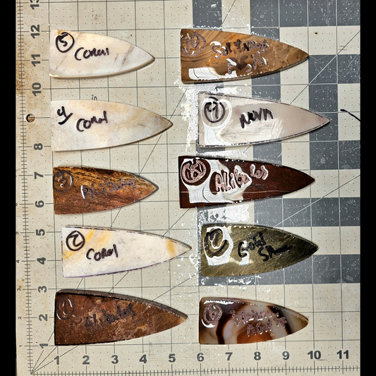 Page 1 Scottsbluff Preforms, Flintknapping Slabs.