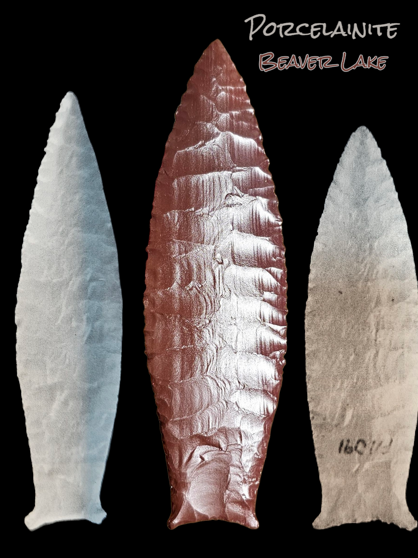 Page 1 Agate Basin, Beaver Lake Preforms,Flintknapping Slabs.