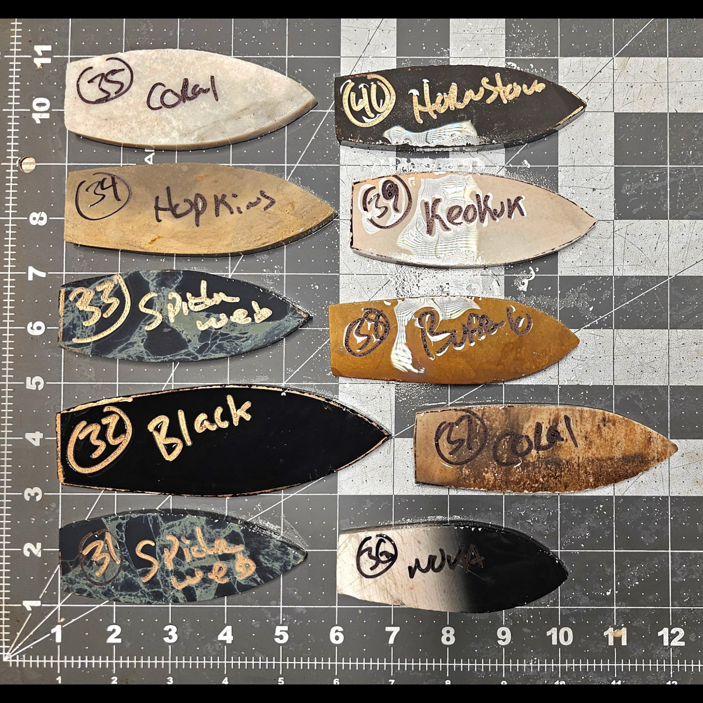 Page 4 Clovis Preforms,Flintknapping Slabs.