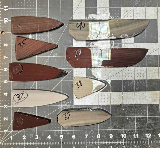 Page 4 Porcelainite Preforms,Flintknapping Slabs.