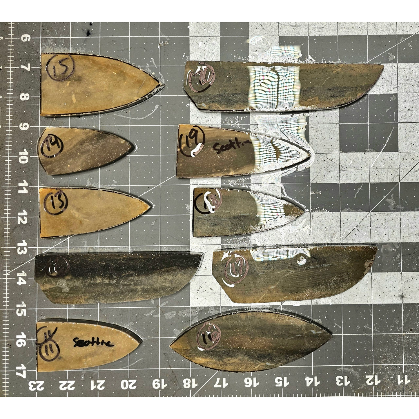 Page 2 Georgetown Heat Treated Preforms,Flintknapping Slabs.