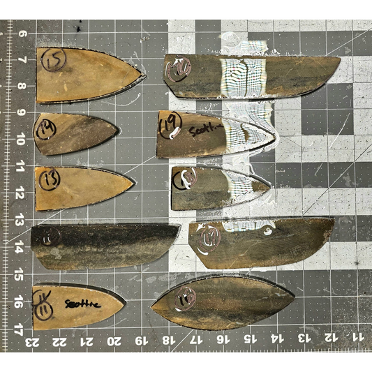 Page 2 Georgetown Heat Treated Preforms,Flintknapping Slabs.