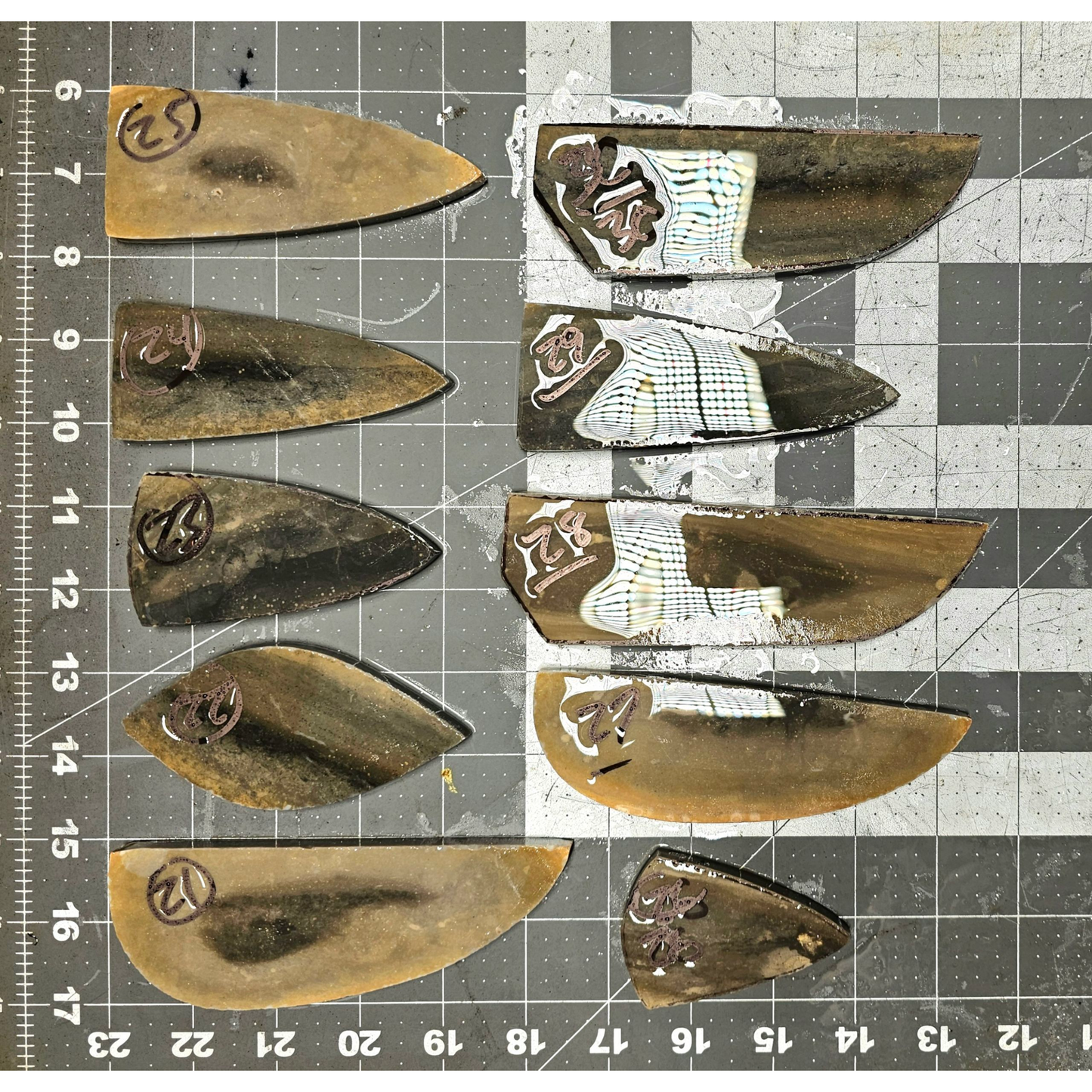 Page 3 Georgetown Heat Treated Preforms,Flintknapping Slabs.