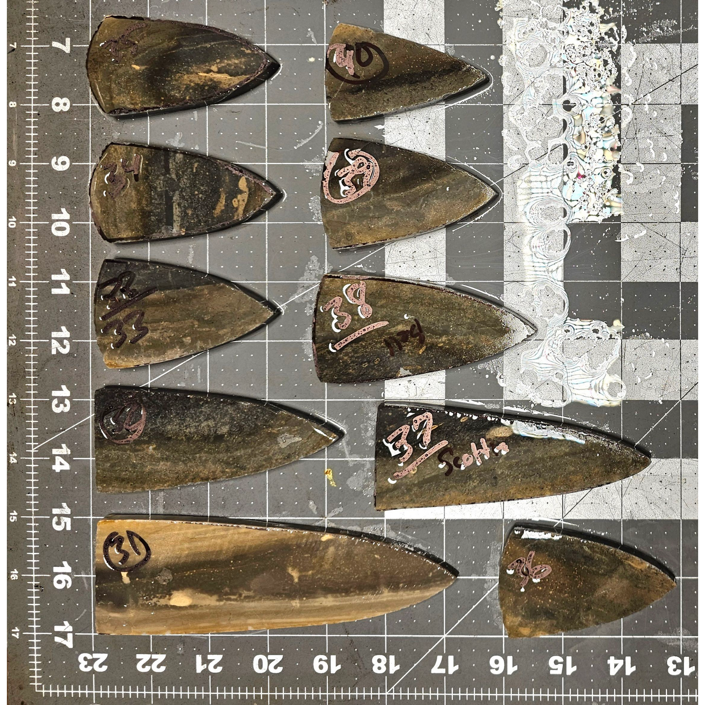 Page 4 Georgetown Heat Treated Preforms,Flintknapping Slabs.