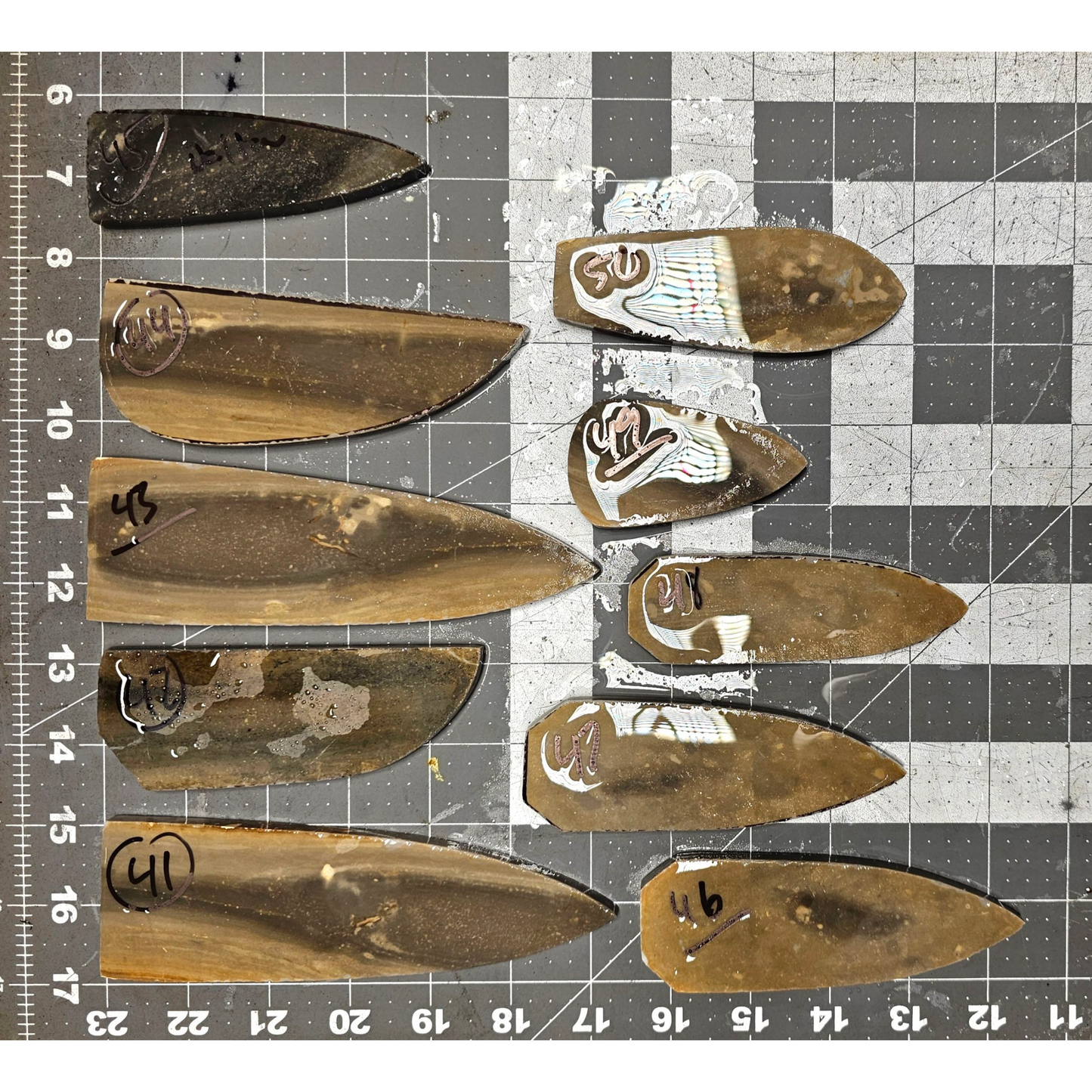 Page 5 Georgetown Heat Treated Preforms,Flintknapping Slabs.