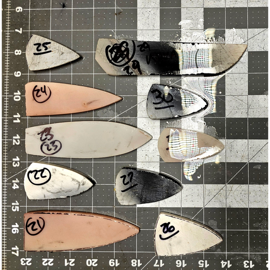 Page 3 Novaculite Preforms, Flintknapping Slabs.